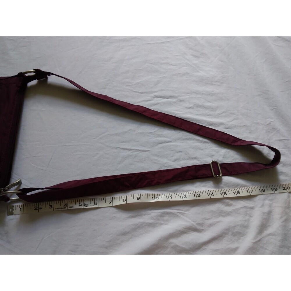 Baggallini Crossbody Bag Purse Handbag Adjustable Strap Lightweight Purple - Picture 10 of 12